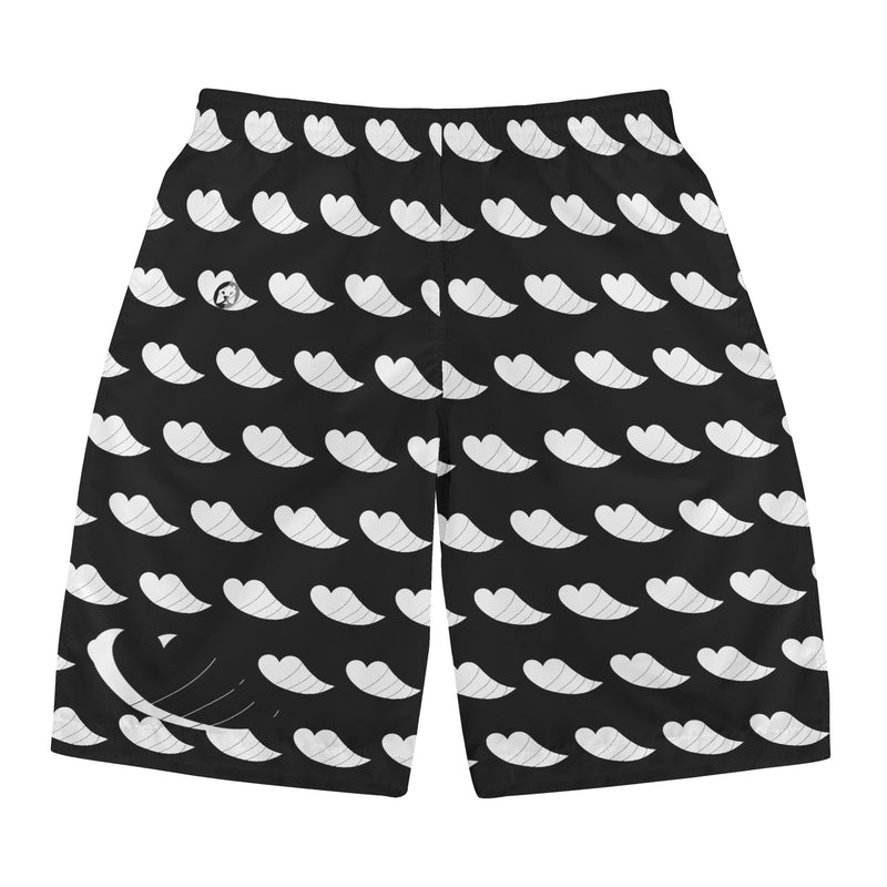 Stylish and Comfortable: Burkesgarb Floating Hearts Mens Shorts