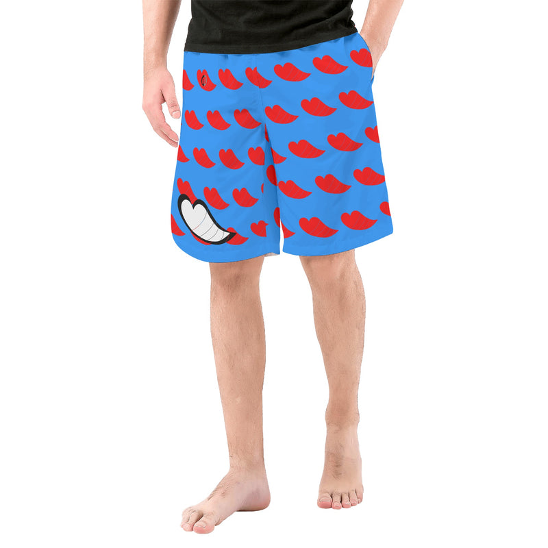 Stylish and Comfortable: Burkesgarb Floating Hearts Mens Shorts