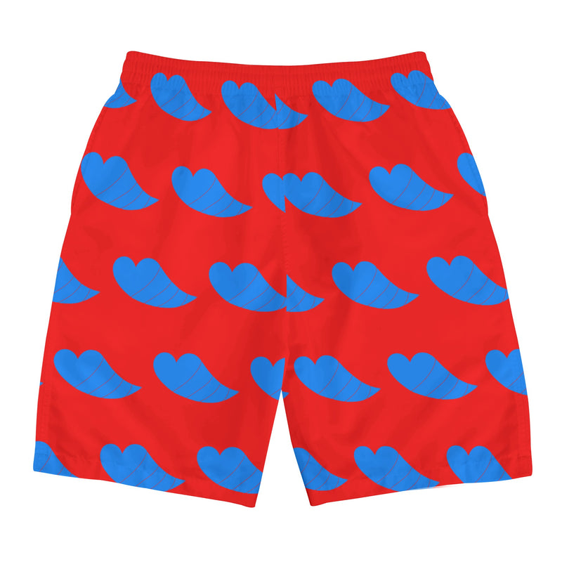 Stylish and Comfortable: Burkesgarb Floating Hearts Mens Shorts