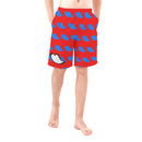 Stylish and Comfortable: Burkesgarb Floating Hearts Mens Shorts