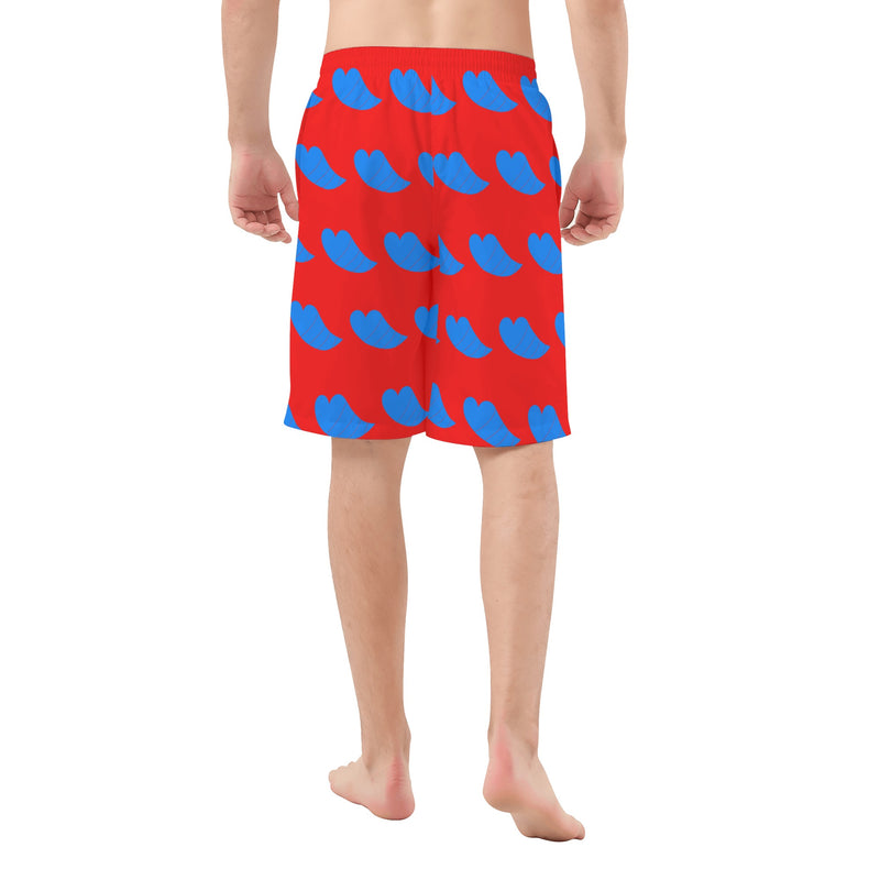 Stylish and Comfortable: Burkesgarb Floating Hearts Mens Shorts