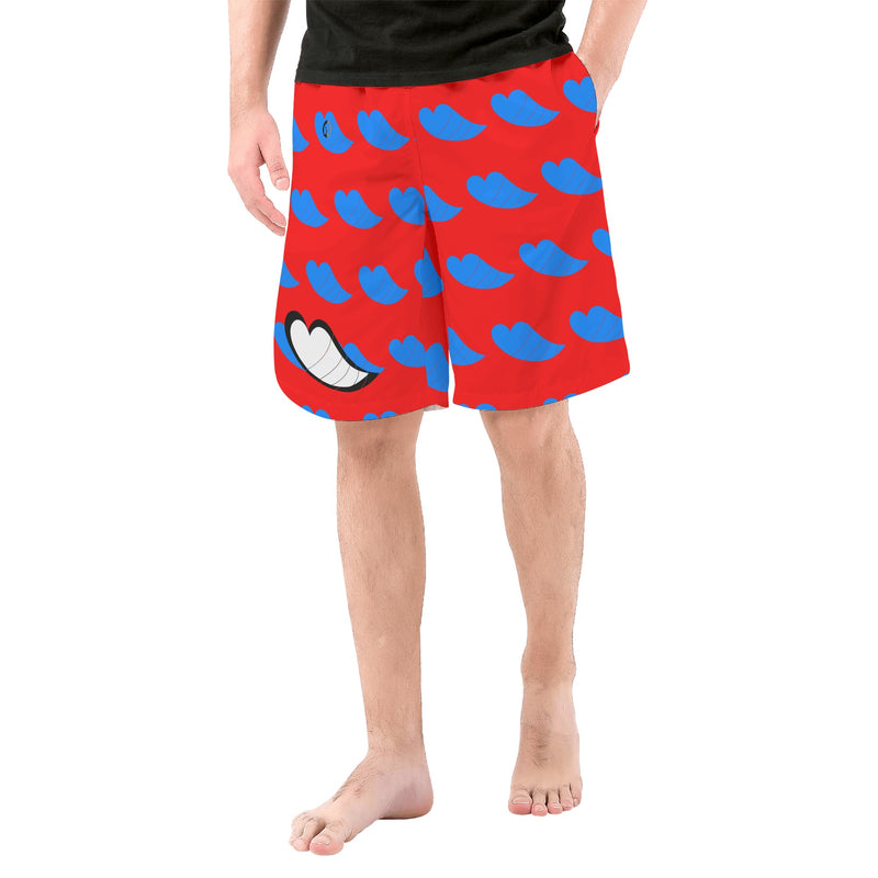 Stylish and Comfortable: Burkesgarb Floating Hearts Mens Shorts