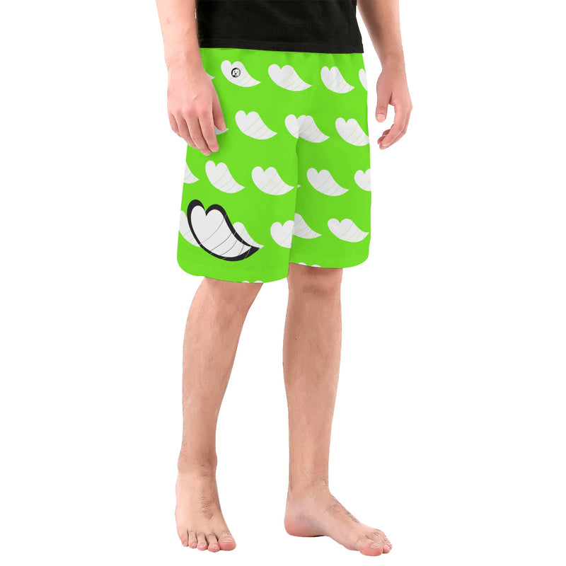 Stylish and Comfortable: Burkesgarb Floating Hearts Mens Shorts