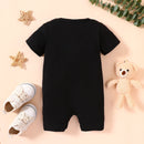 Adorable Baby Bear Short Sleeve Romper at Burkesgarb