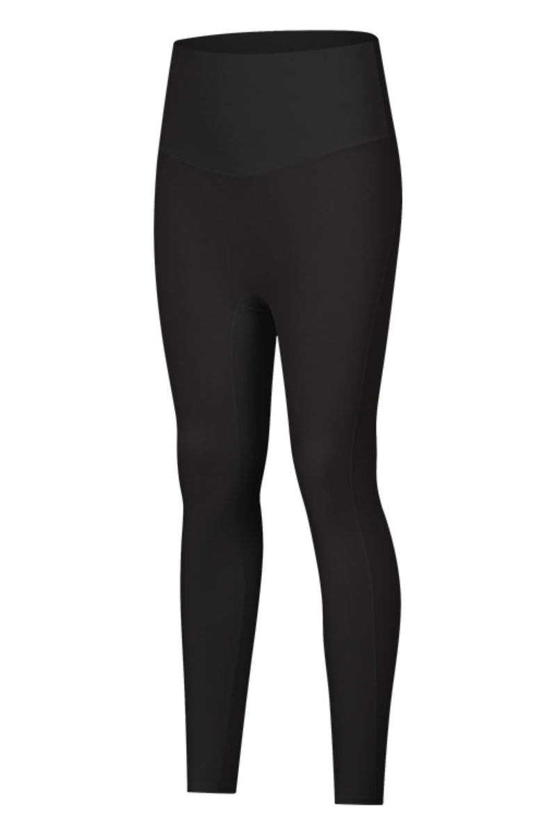 Seamless High-Rise Wide Waistband Yoga Leggings: Elevate Your Yoga Practice at Burkesgarb