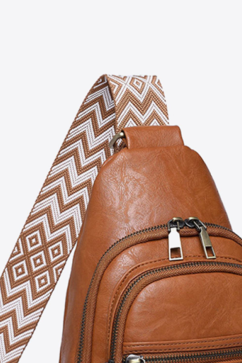 "Fashionable and Functional: Leather Sling Bag by Burkesgarb | Stylish and Versatile Accessories"