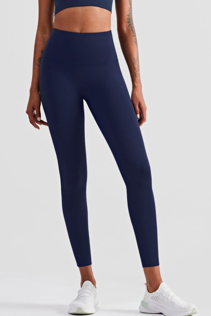 Unleash Your Inner Yogi: High Waist Seamless Ankle-Length Yoga Leggings at Burkesgarb