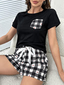 Feel Cozy and Cute in the Heart Top and Shorts Lounge Set at Burkesgarb