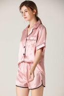 Lapel Collar Shirt and Shorts Lounge Set: Effortless Style and Comfort Combined