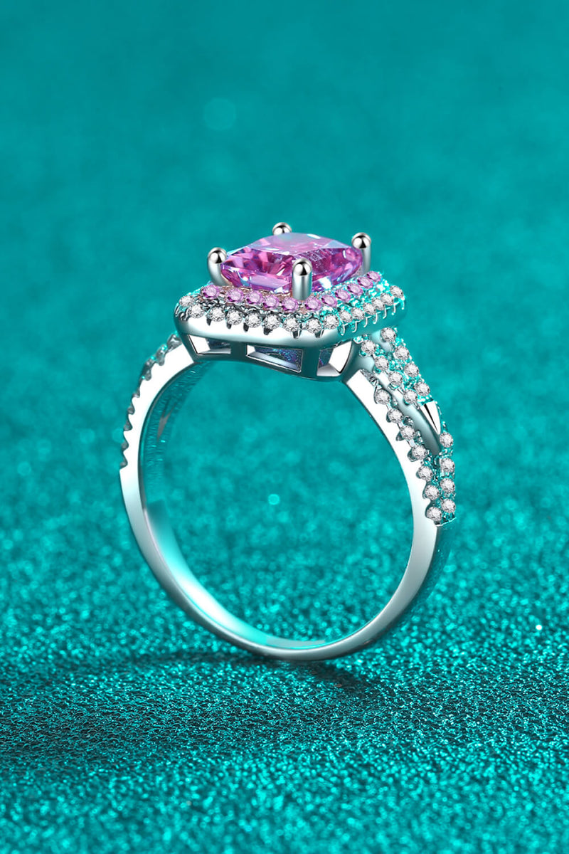 Radiant Beauty: 2 Carat Moissanite Ring for Unforgettable Moments