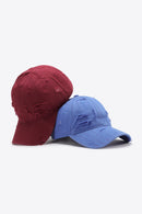 "Cool and Casual: Distressed Adjustable Baseball Cap by Burkesgarb | Trendy and Comfortable Headwear"