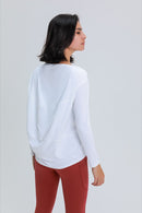 Stay Comfy and Trendy with our Loose Fit Active Top | Burkesgarb