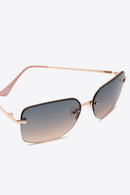 Shine with Style in Rhinestone Heart Metal Frame Sunglasses