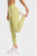 Flexibility and Comfort Meet in Highly Stretchy Wide Waistband Yoga Leggings | Burkesgarb
