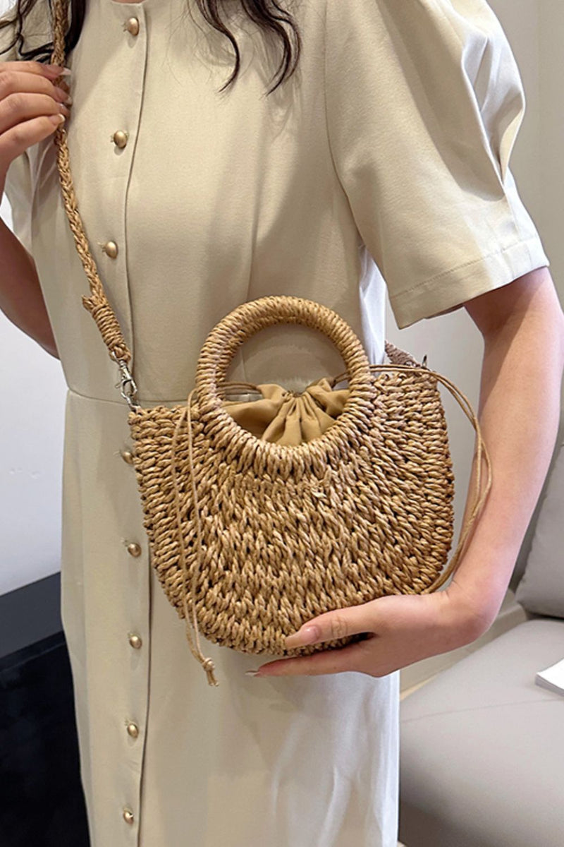 "Boho Chic: Crochet Crossbody Bag by Burkesgarb | Stylish and Versatile Accessories"