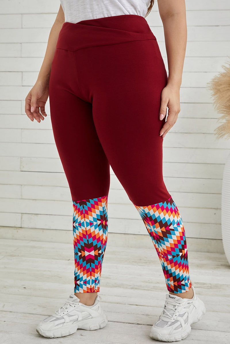 Elevate Your Style and Comfort with Plus Size High Waist Leggings from Burkesgarb