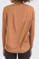 Stay Comfy and Trendy with our Loose Fit Active Top | Burkesgarb