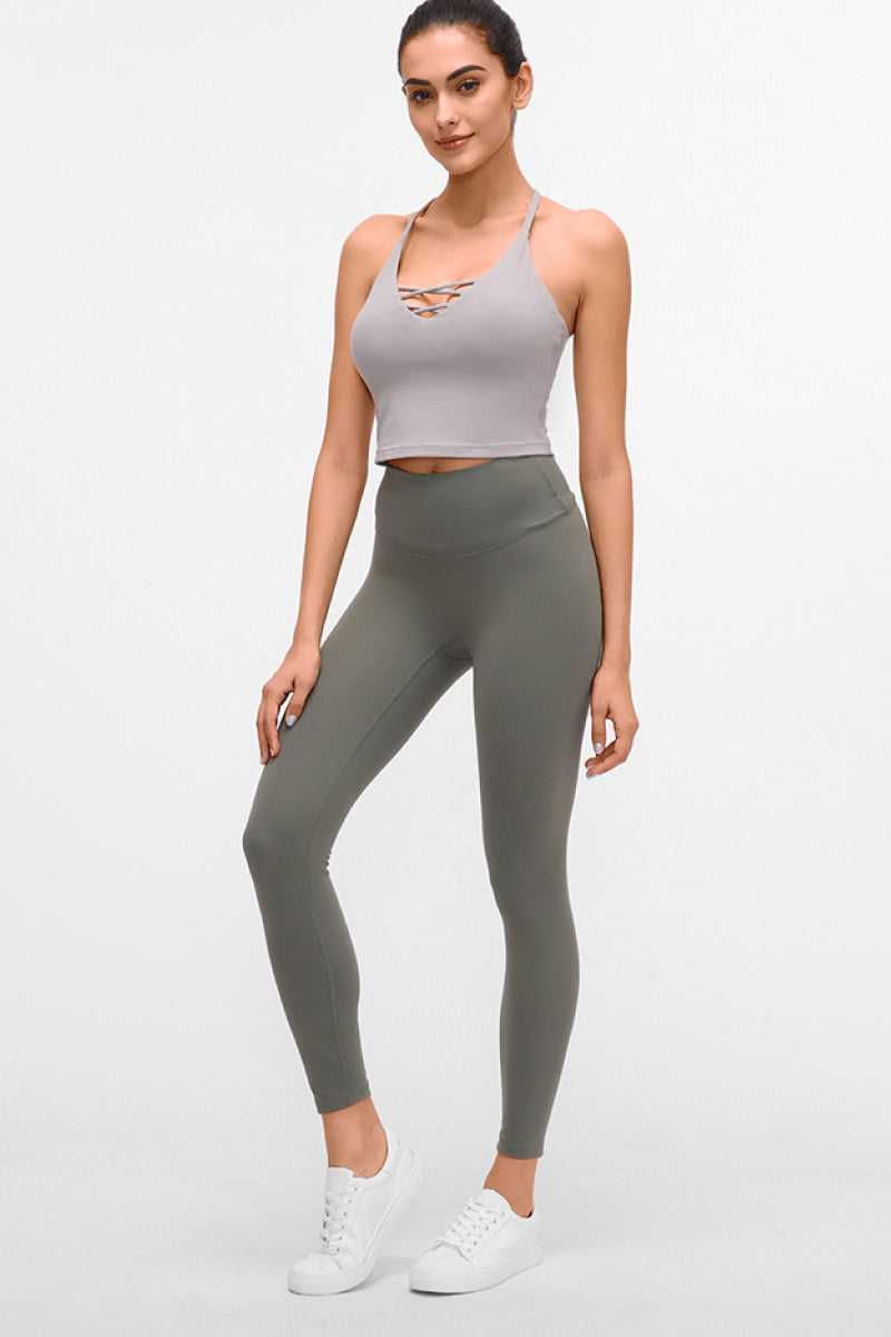 Move Freely and Stylishly: Full Length Active Leggings at Burkesgarb