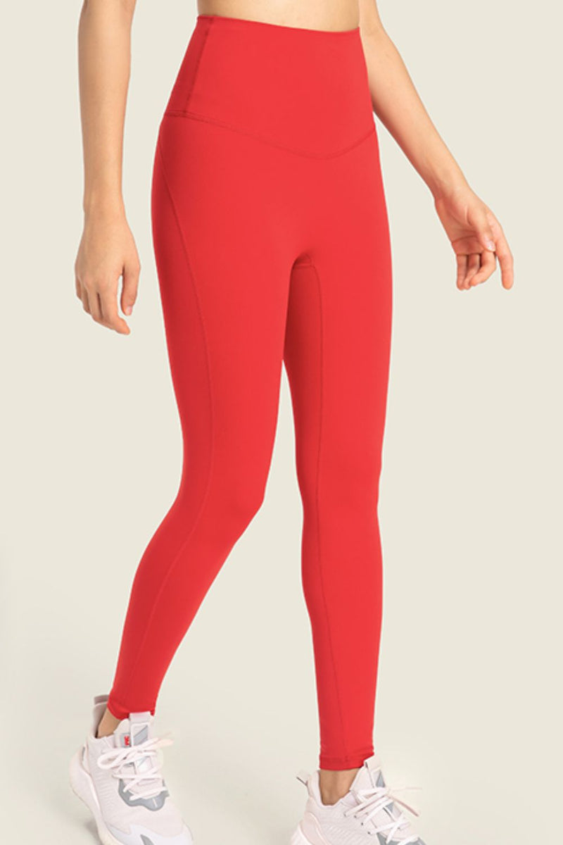 Seamless High-Rise Wide Waistband Yoga Leggings: Elevate Your Yoga Practice at Burkesgarb