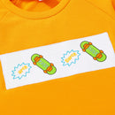 Playful Comfort: Kids Short Sleeve Tee and Shorts Set at Burkesgarb
