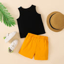 Fun and Stylish Kids Graphic Tank and Short Set | Burkesgarb