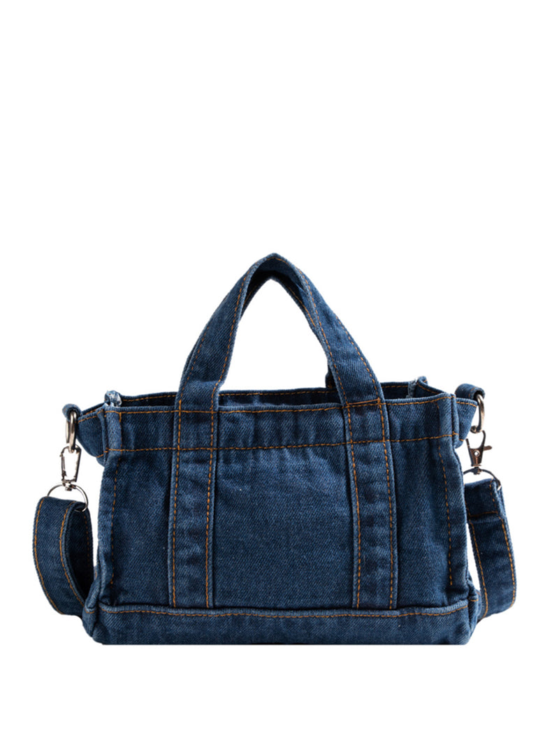 "Classic and Versatile: Denim Shoulder Bag by Burkesgarb | Stylish and Functional Women's Handbag"