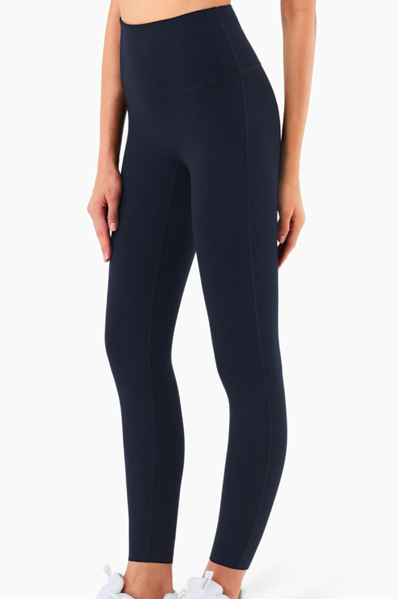 Unleash Your Inner Yogi: High Waist Seamless Ankle-Length Yoga Leggings at Burkesgarb