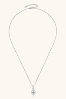 Sparkle with Elegance: Moissanite 925 Sterling Silver Necklace - Shop Now!