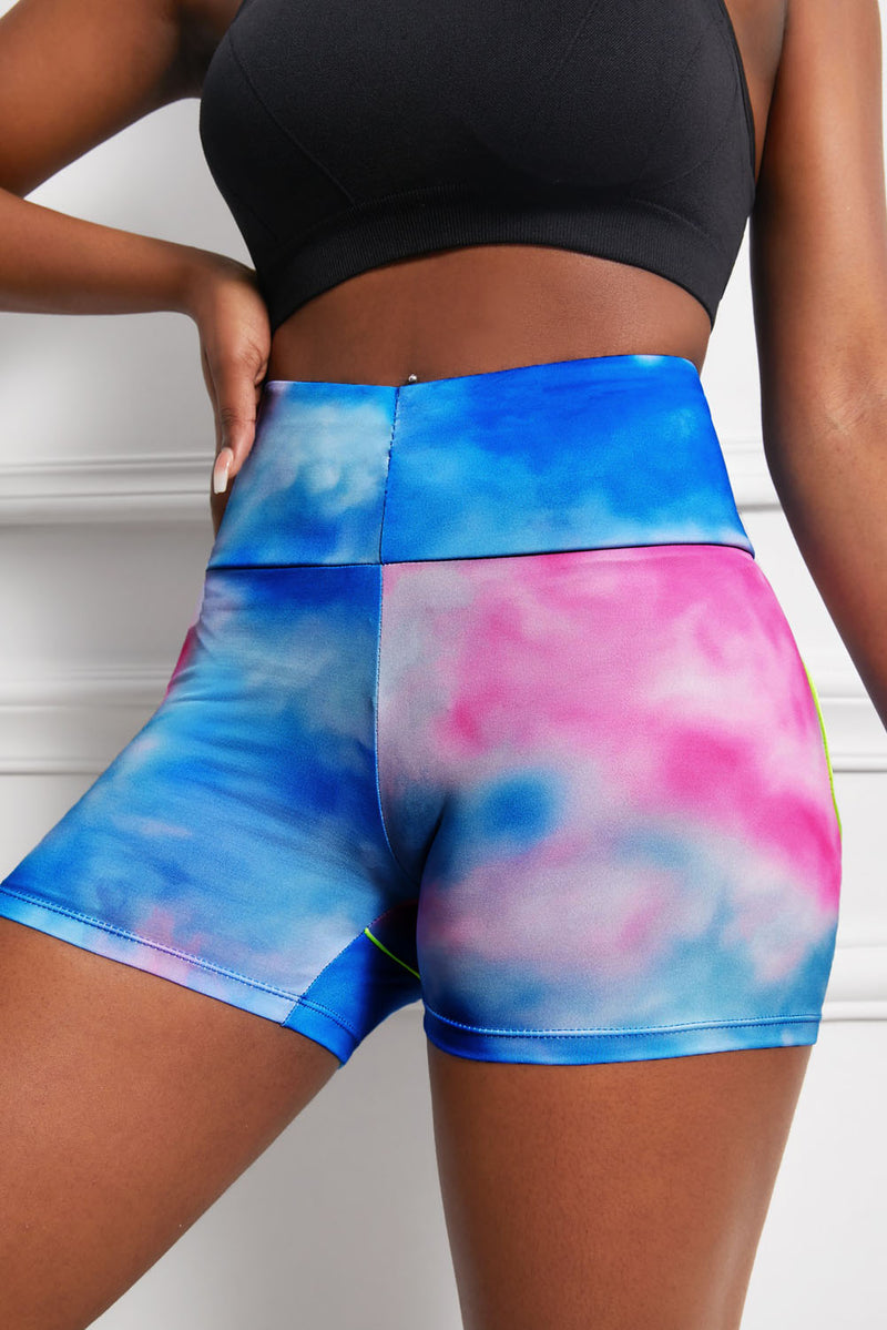 Ultimate Comfort and Style: Wide Waistband High Waist Yoga Shorts at Burkesgarb