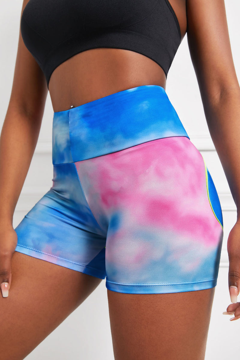 Ultimate Comfort and Style: Wide Waistband High Waist Yoga Shorts at Burkesgarb
