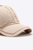 "Stylish and Casual: Distressed Adjustable Baseball Cap by Burkesgarb | Trendy and Comfortable Headwear"