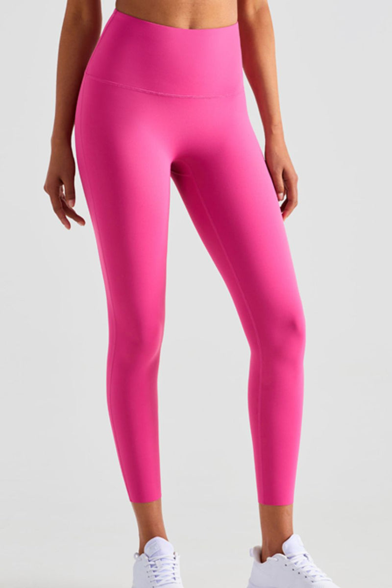 Unleash Your Inner Yogi: High Waist Seamless Ankle-Length Yoga Leggings at Burkesgarb