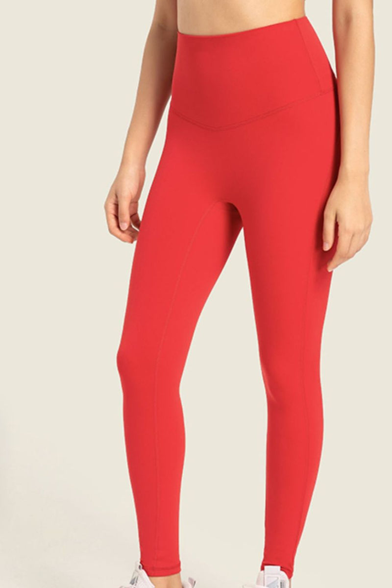 Seamless High-Rise Wide Waistband Yoga Leggings: Elevate Your Yoga Practice at Burkesgarb