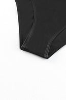 Chic and Stylish: Geometric Print Tie Back One-Piece Swimsuit | Burkesgarb