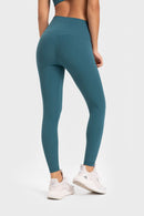 Flexibility and Comfort Meet in Highly Stretchy Wide Waistband Yoga Leggings | Burkesgarb