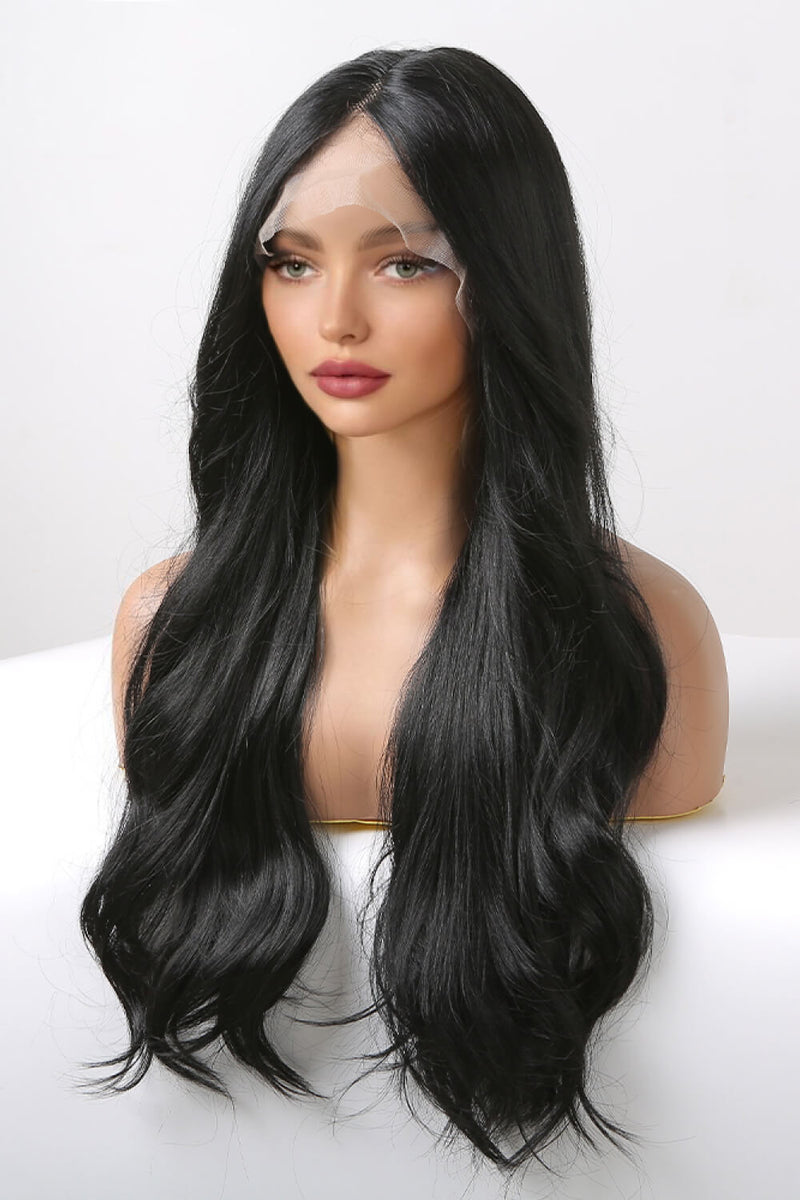 Elevate Your Look with the 13*2" Lace Front Wigs Synthetic Long Wavy 24" 150% Density