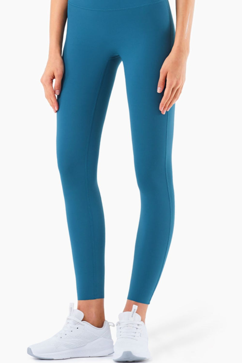 Unleash Your Inner Yogi: High Waist Seamless Ankle-Length Yoga Leggings at Burkesgarb