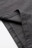 "Classic and Comfortable: Round Neck Short Sleeve Cotton T-Shirt by Burkesgarb | Essential Men's Casual Wear"