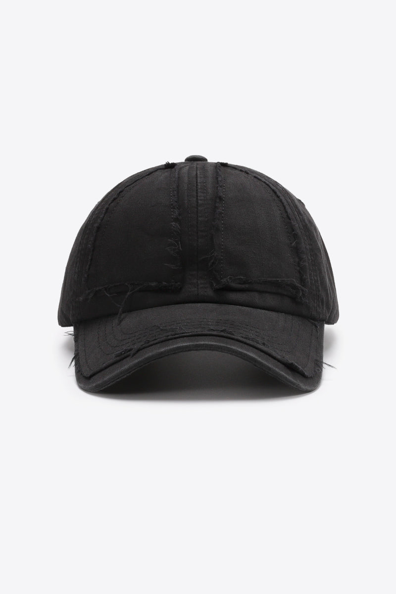 "Stylish and Casual: Distressed Adjustable Baseball Cap by Burkesgarb | Trendy and Comfortable Headwear"