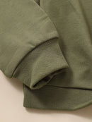 Kids SMILE Half Zip Sweatshirt and Joggers Set: Style and Comfort at Burkesgarb