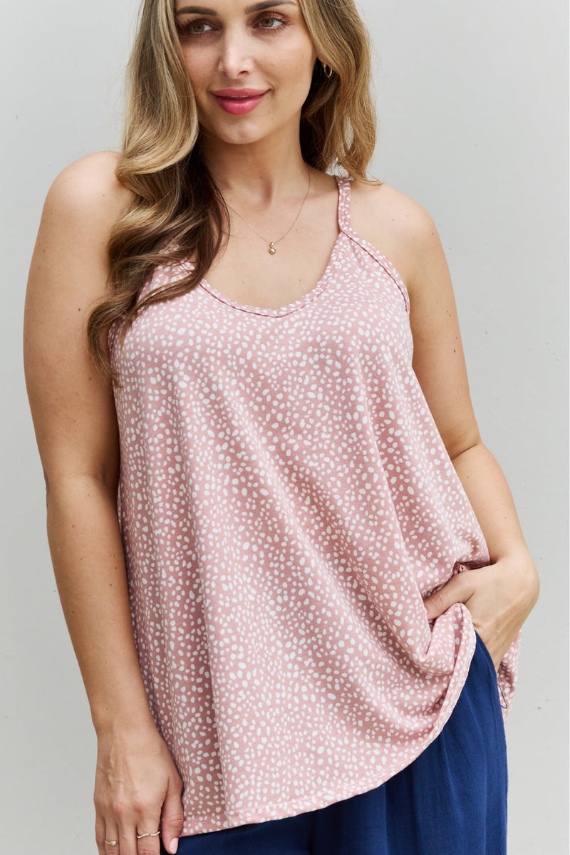 "Flirty and Versatile: Spaghetti Strap V-Neck Top by Burkesgarb | Stylish Women's Fashion"