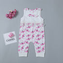 "Whimsical Charm: Dragonfly Jumpsuit by Burkesgarb | Stylish and Playful Women's Outfit"