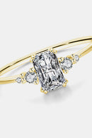 Elegance in Every Detail: 925 Sterling Silver Zircon Ring at Burkesgarb