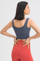 Stay Active and Stylish: Zipper Front Sport Tank Top at Burkesgarb