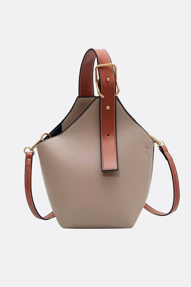 Elevate Your Style with the Fashion Leather Bucket Bag at Burkesgarb