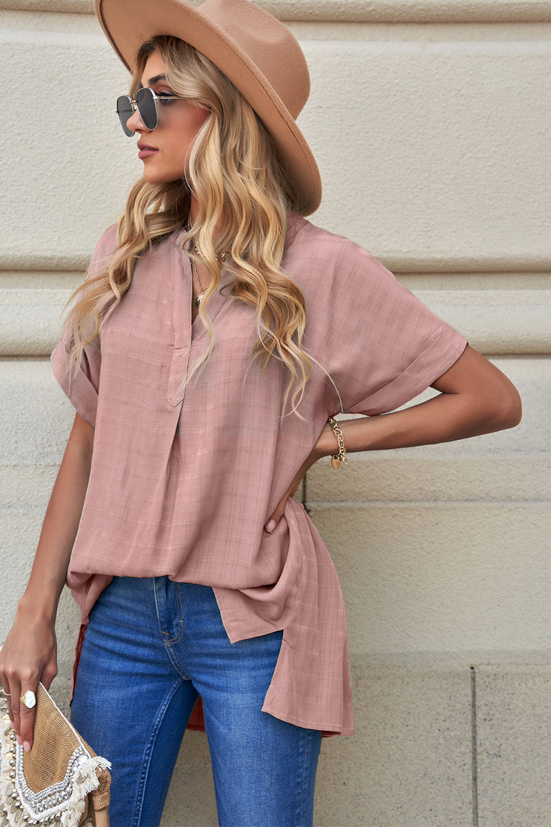 Effortlessly Elegant: Side Slit Blouse for Sophisticated Style