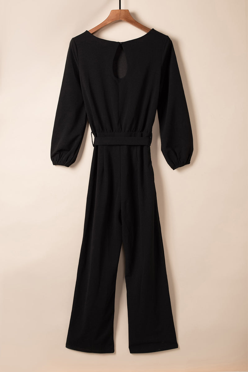 Effortless Style and Versatility: Belt Jumpsuit for a Chic and Sophisticated Look
