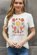 Embrace Positivity with the 'Today is a Good Day' Graphic Cotton Tee at Burkesgarb