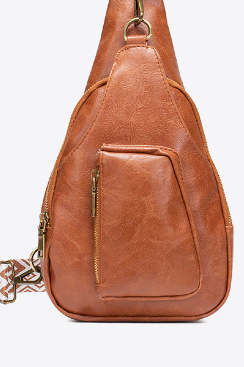 "Upgrade Your Style with a Leather Sling Bag by Burkesgarb"