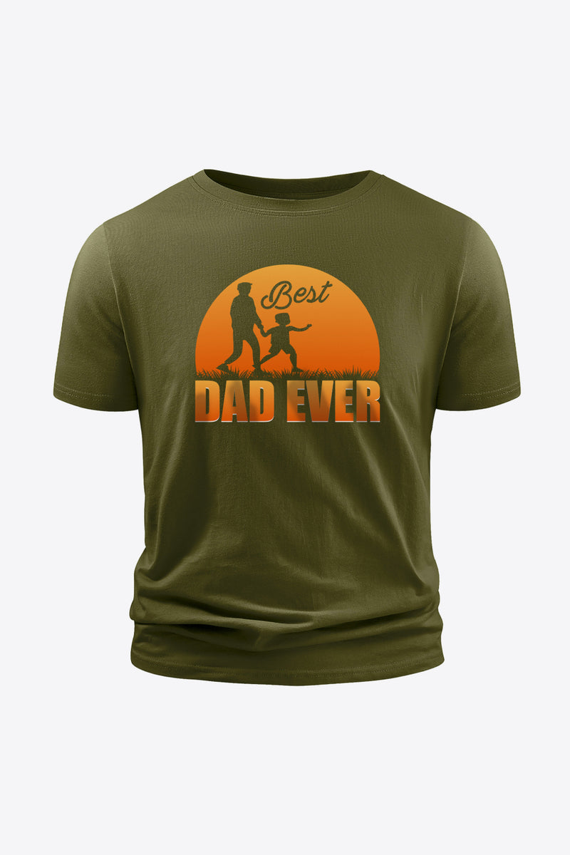 Celebrate Fatherhood with the BEST DAD EVER Graphic T-Shirt